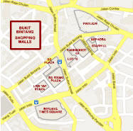 Bukit Bintang Malls - Click to Enlarge