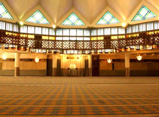 The grand prayer hall